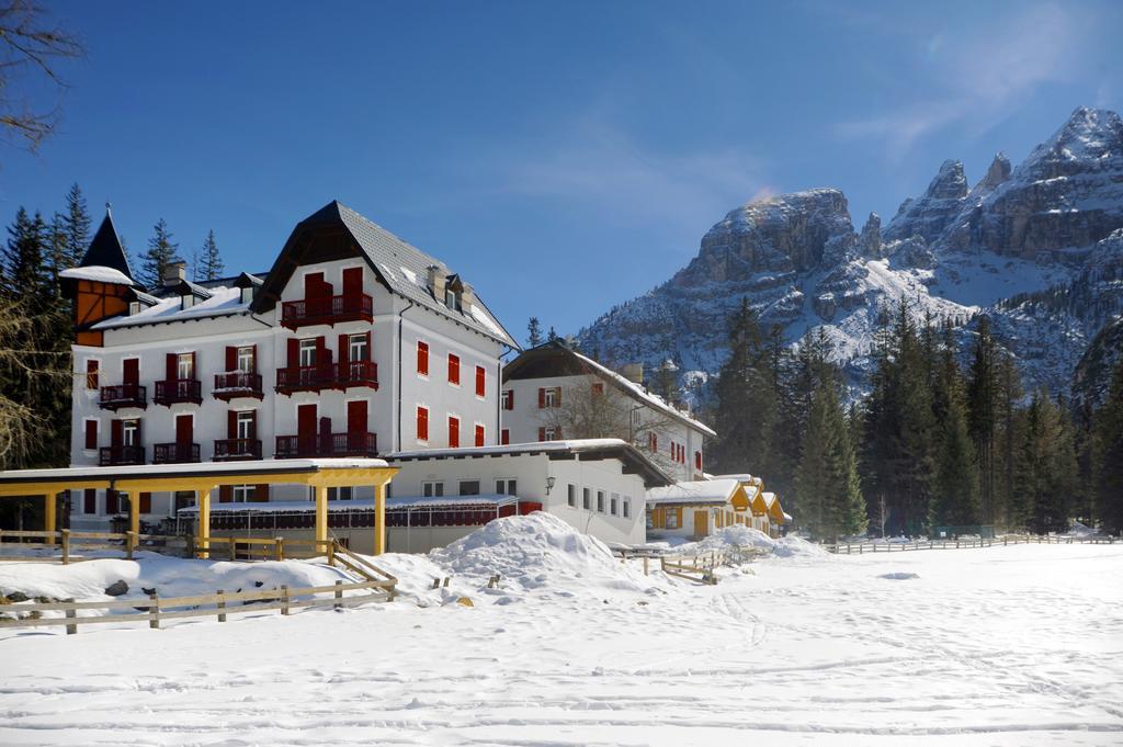 Hotel Croda Rossa Carbonin Esterno foto